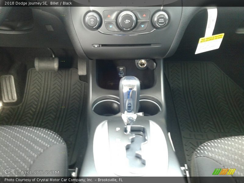 Billet / Black 2018 Dodge Journey SE