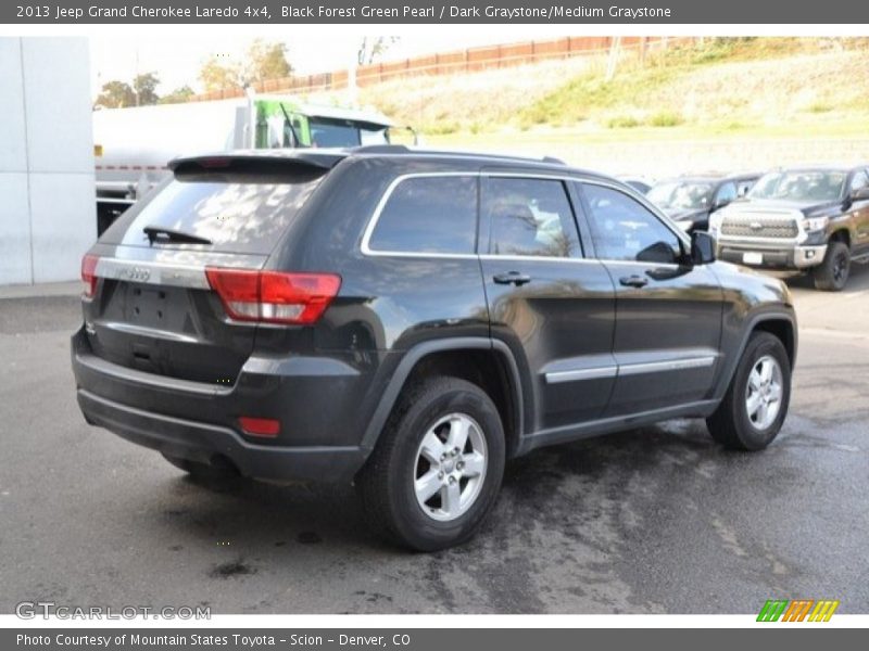 Black Forest Green Pearl / Dark Graystone/Medium Graystone 2013 Jeep Grand Cherokee Laredo 4x4