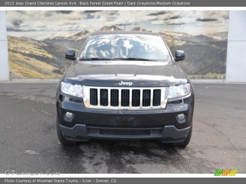 Black Forest Green Pearl / Dark Graystone/Medium Graystone 2013 Jeep Grand Cherokee Laredo 4x4