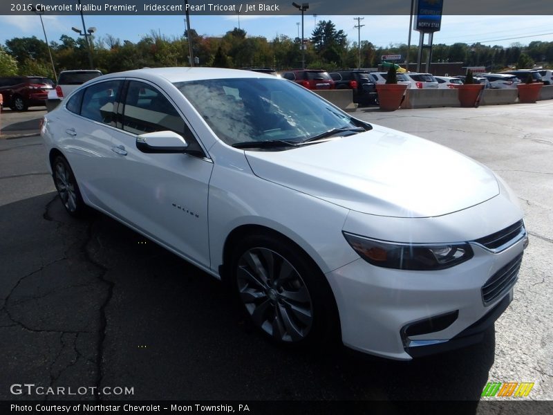 Iridescent Pearl Tricoat / Jet Black 2016 Chevrolet Malibu Premier