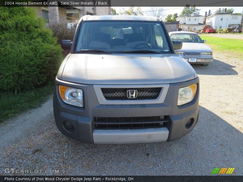 Satin Silver Metallic / Black 2004 Honda Element EX AWD