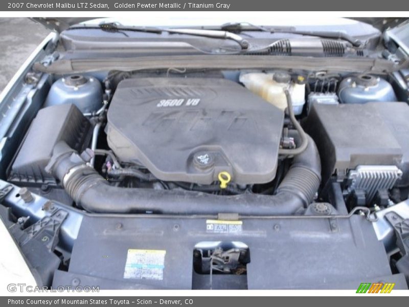 Golden Pewter Metallic / Titanium Gray 2007 Chevrolet Malibu LTZ Sedan