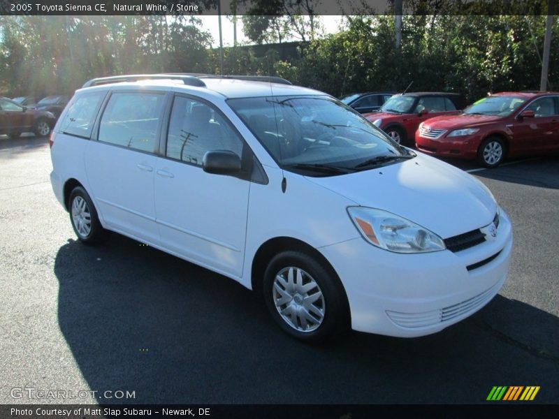 Natural White / Stone 2005 Toyota Sienna CE