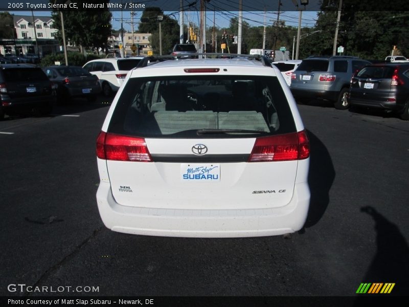 Natural White / Stone 2005 Toyota Sienna CE