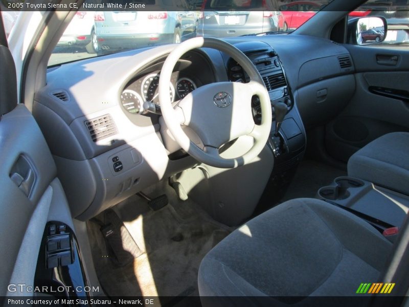 Natural White / Stone 2005 Toyota Sienna CE