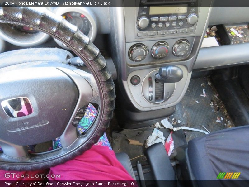 Satin Silver Metallic / Black 2004 Honda Element EX AWD