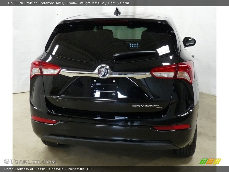 Ebony Twilight Metallic / Light Neutral 2019 Buick Envision Preferred AWD