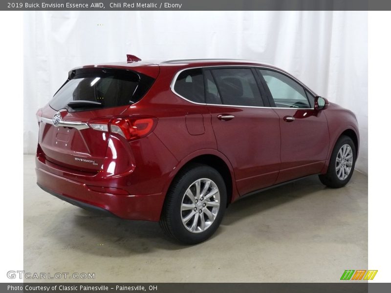 Chili Red Metallic / Ebony 2019 Buick Envision Essence AWD