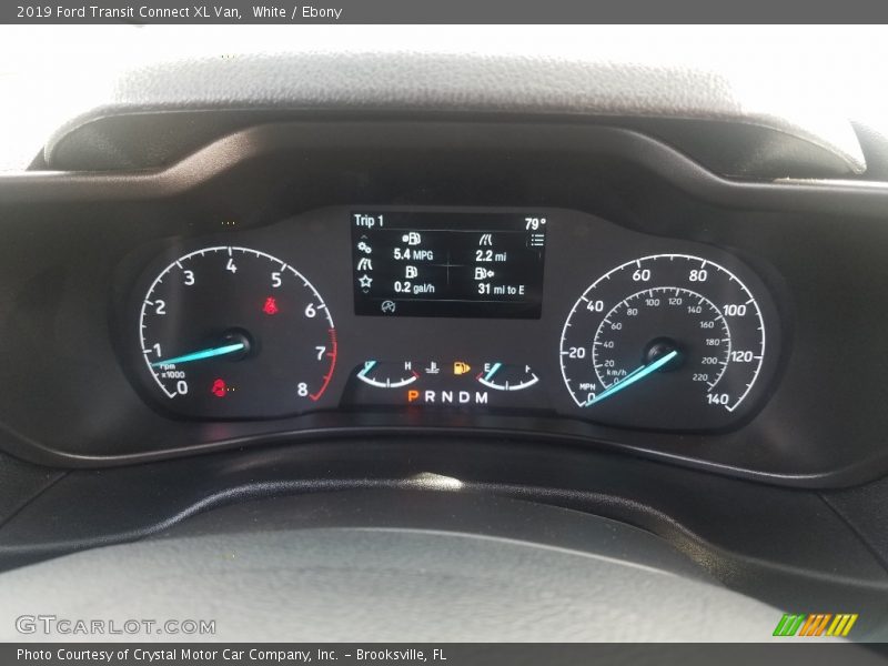  2019 Transit Connect XL Van XL Van Gauges