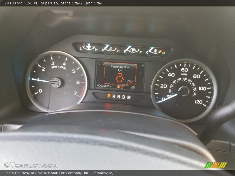 Stone Gray / Earth Gray 2018 Ford F150 XLT SuperCab