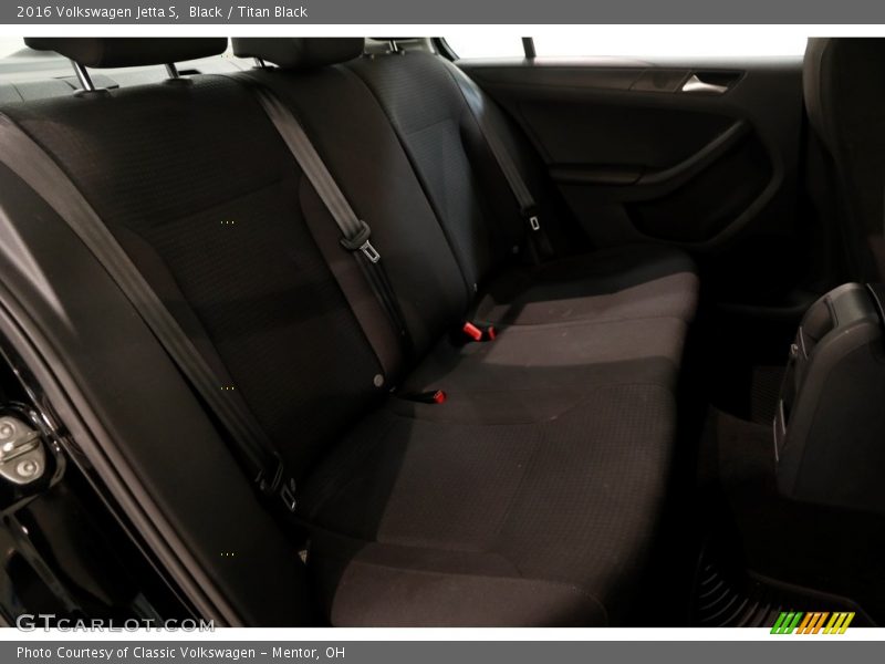 Black / Titan Black 2016 Volkswagen Jetta S