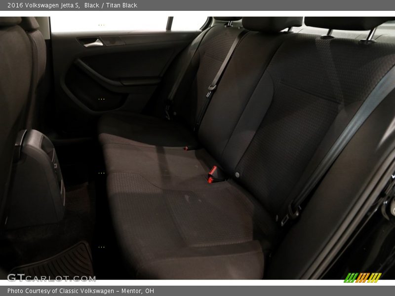 Black / Titan Black 2016 Volkswagen Jetta S