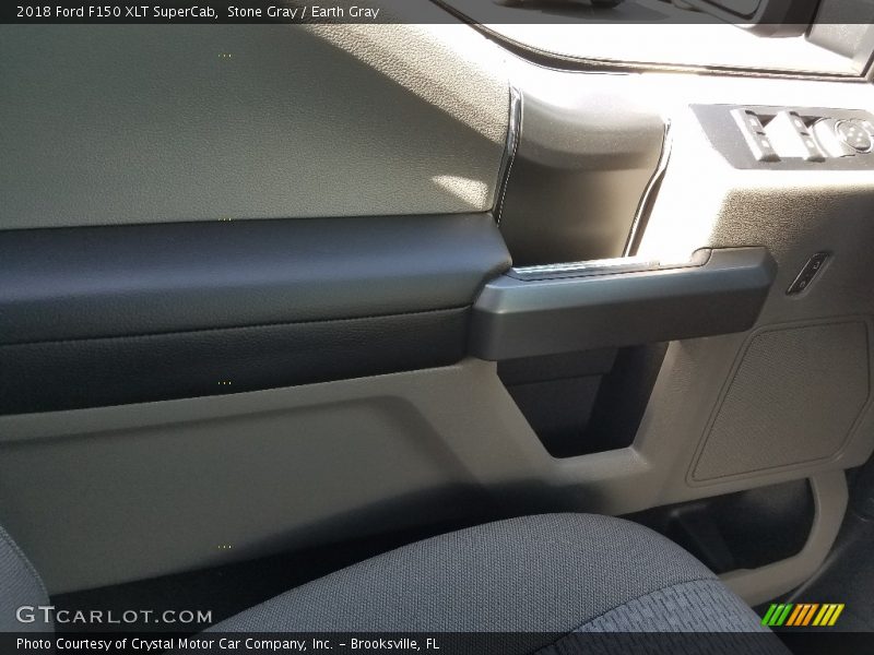 Stone Gray / Earth Gray 2018 Ford F150 XLT SuperCab