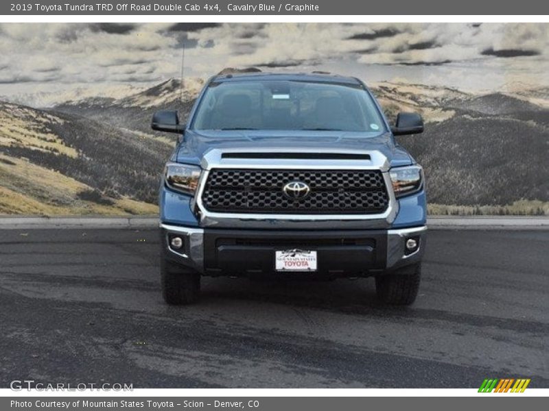 Cavalry Blue / Graphite 2019 Toyota Tundra TRD Off Road Double Cab 4x4