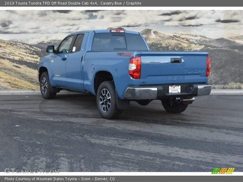Cavalry Blue / Graphite 2019 Toyota Tundra TRD Off Road Double Cab 4x4
