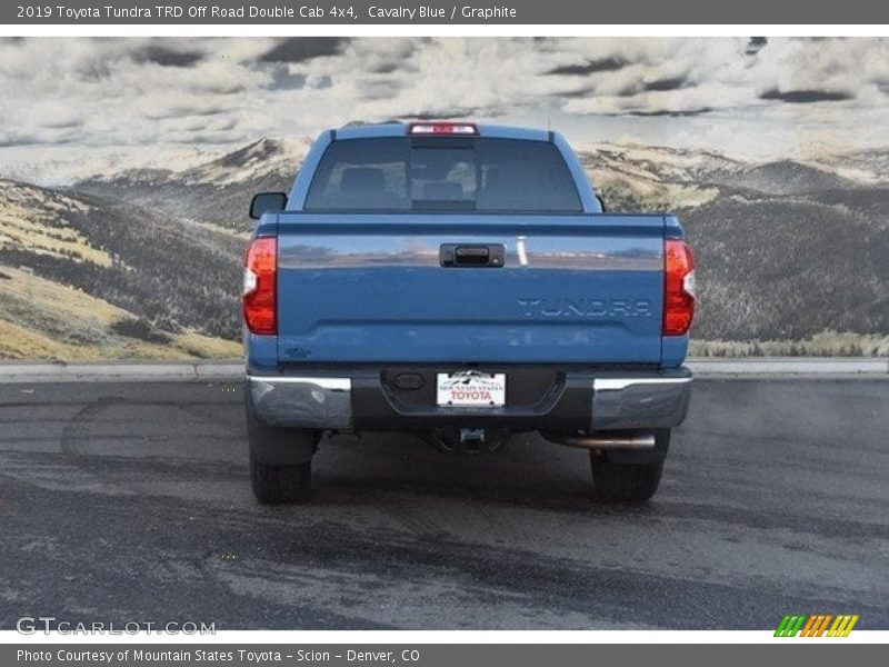 Cavalry Blue / Graphite 2019 Toyota Tundra TRD Off Road Double Cab 4x4