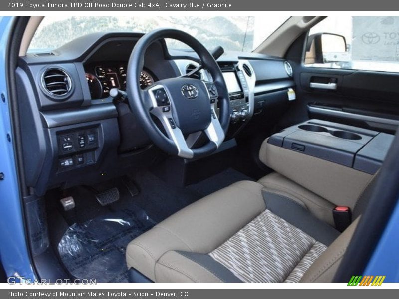 Cavalry Blue / Graphite 2019 Toyota Tundra TRD Off Road Double Cab 4x4