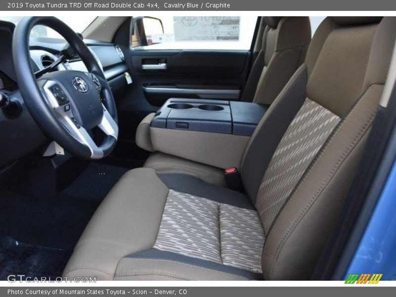Cavalry Blue / Graphite 2019 Toyota Tundra TRD Off Road Double Cab 4x4