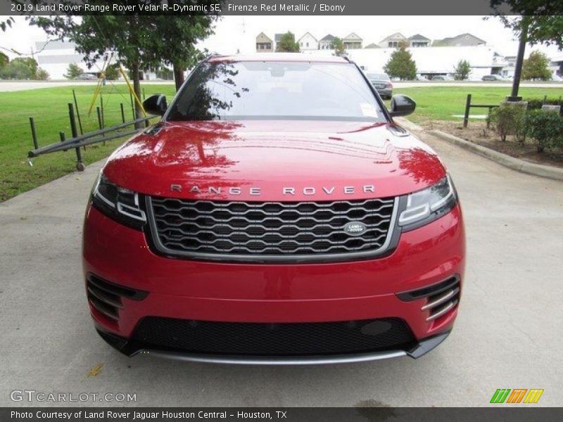 Firenze Red Metallic / Ebony 2019 Land Rover Range Rover Velar R-Dynamic SE