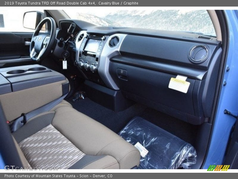 Front Seat of 2019 Tundra TRD Off Road Double Cab 4x4