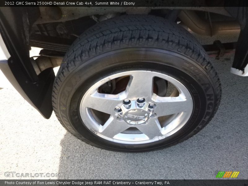 Summit White / Ebony 2012 GMC Sierra 2500HD Denali Crew Cab 4x4