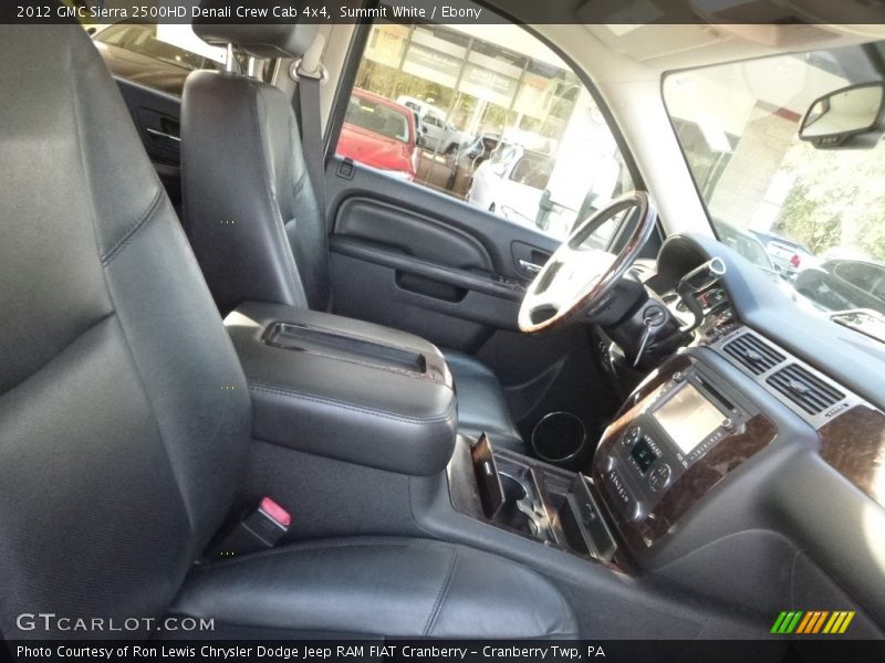Summit White / Ebony 2012 GMC Sierra 2500HD Denali Crew Cab 4x4