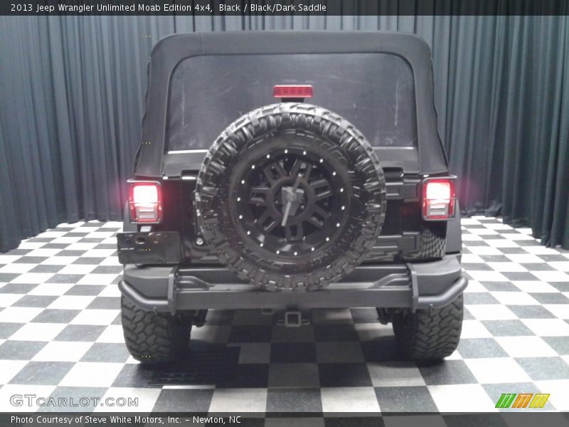 Black / Black/Dark Saddle 2013 Jeep Wrangler Unlimited Moab Edition 4x4