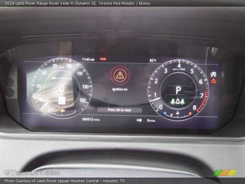  2019 Range Rover Velar R-Dynamic SE R-Dynamic SE Gauges
