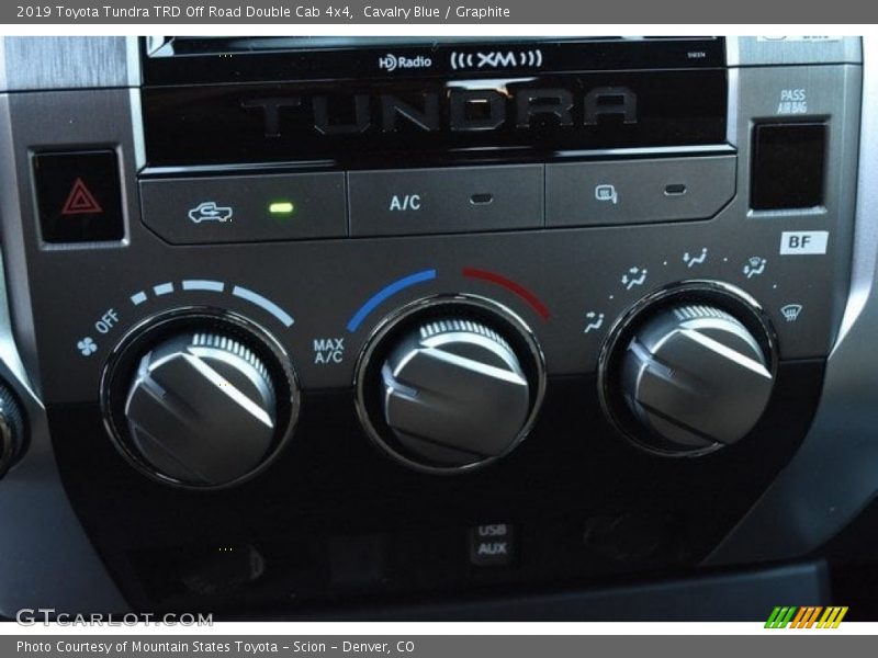 Cavalry Blue / Graphite 2019 Toyota Tundra TRD Off Road Double Cab 4x4