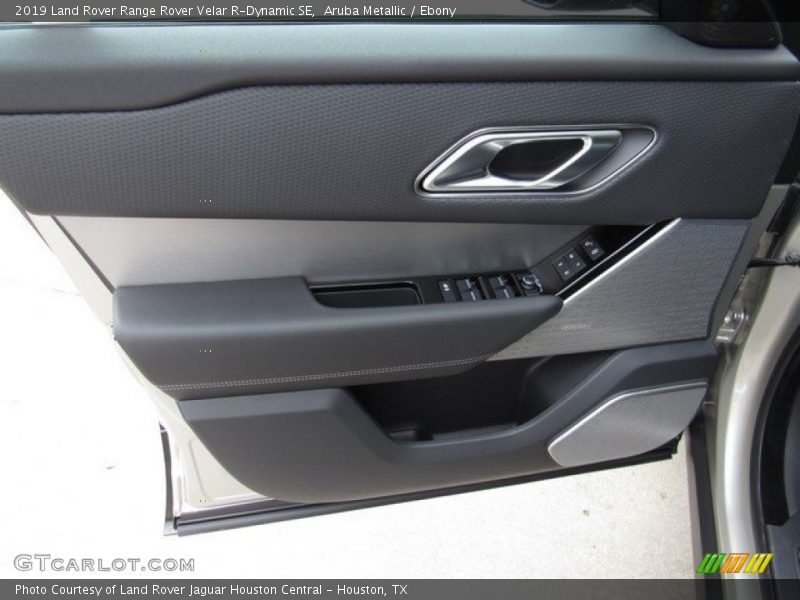 Aruba Metallic / Ebony 2019 Land Rover Range Rover Velar R-Dynamic SE