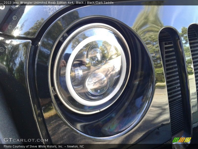 Black / Black/Dark Saddle 2013 Jeep Wrangler Unlimited Moab Edition 4x4