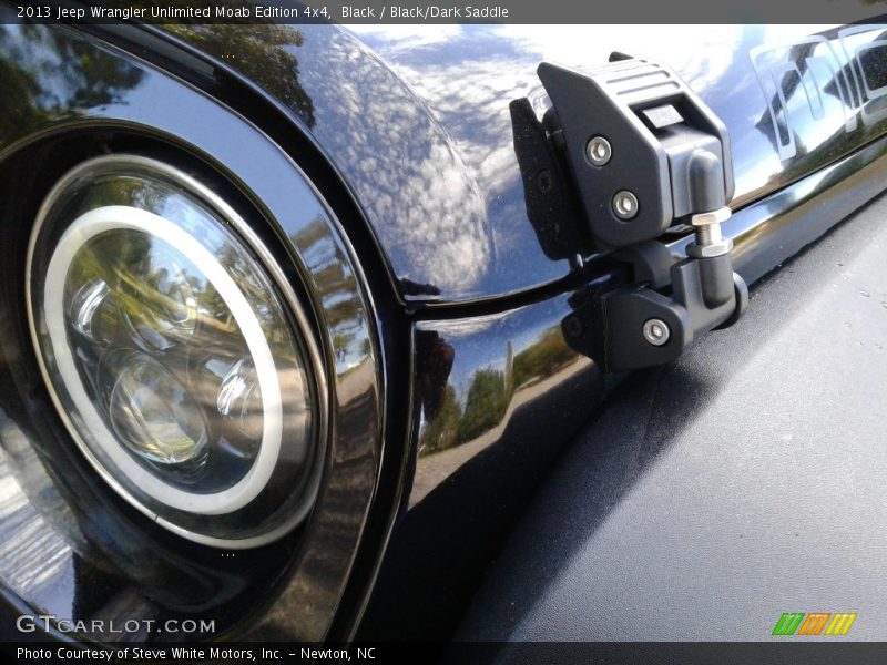 Black / Black/Dark Saddle 2013 Jeep Wrangler Unlimited Moab Edition 4x4