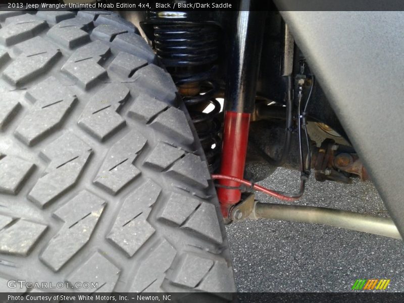 Black / Black/Dark Saddle 2013 Jeep Wrangler Unlimited Moab Edition 4x4