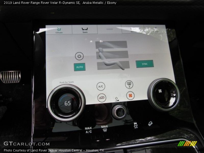 Aruba Metallic / Ebony 2019 Land Rover Range Rover Velar R-Dynamic SE