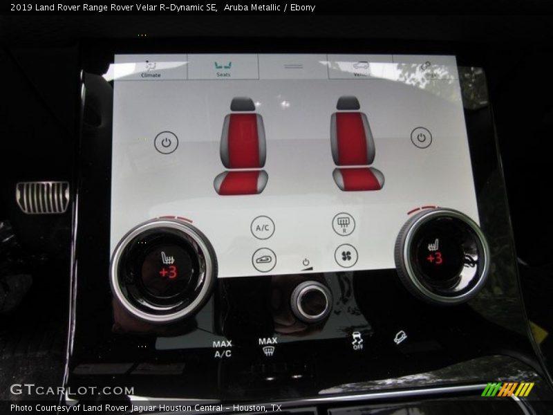 Aruba Metallic / Ebony 2019 Land Rover Range Rover Velar R-Dynamic SE