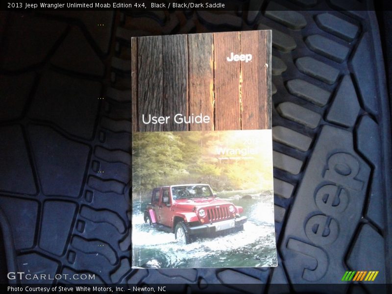 Black / Black/Dark Saddle 2013 Jeep Wrangler Unlimited Moab Edition 4x4