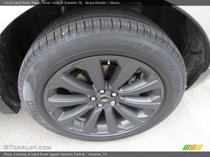 Aruba Metallic / Ebony 2019 Land Rover Range Rover Velar R-Dynamic SE