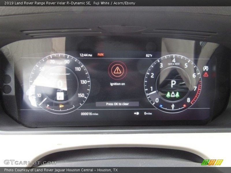  2019 Range Rover Velar R-Dynamic SE R-Dynamic SE Gauges