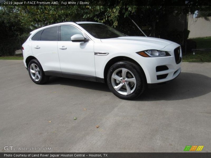 Fuji White / Ebony 2019 Jaguar F-PACE Premium AWD