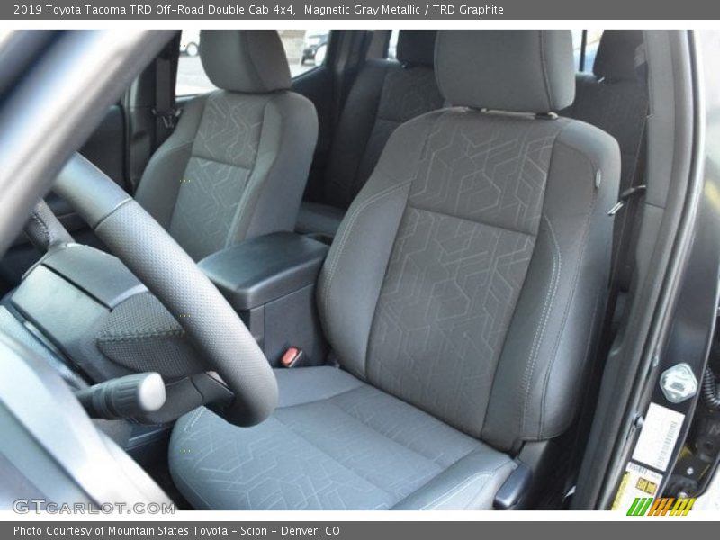 Front Seat of 2019 Tacoma TRD Off-Road Double Cab 4x4