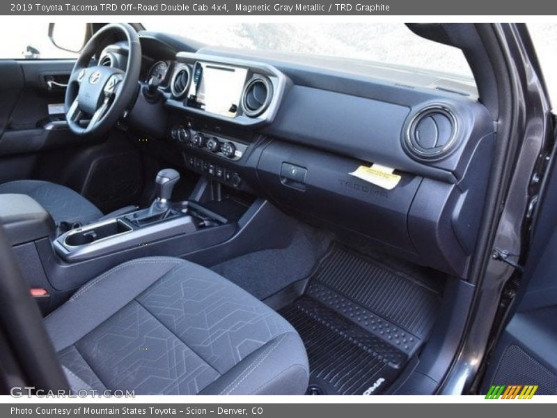 Dashboard of 2019 Tacoma TRD Off-Road Double Cab 4x4