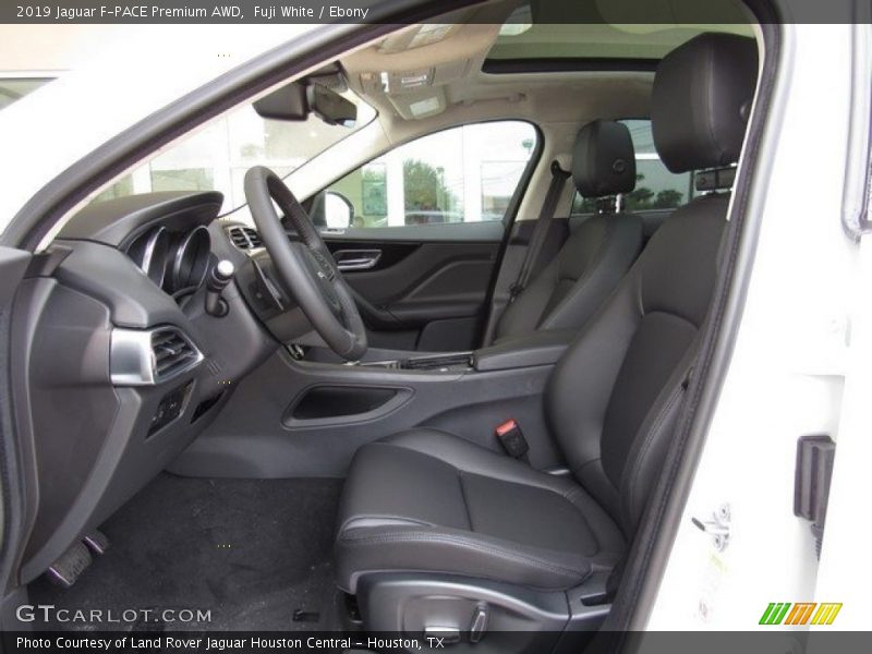 Fuji White / Ebony 2019 Jaguar F-PACE Premium AWD