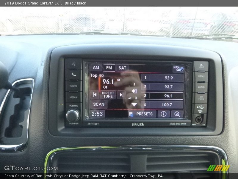 Billet / Black 2019 Dodge Grand Caravan SXT