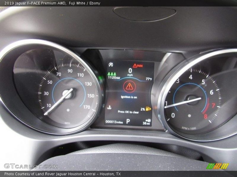 Fuji White / Ebony 2019 Jaguar F-PACE Premium AWD