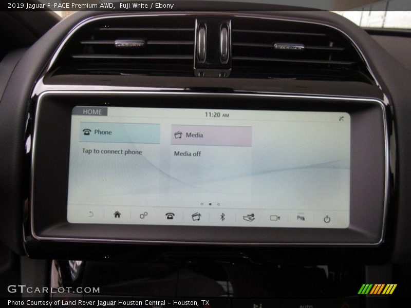 Fuji White / Ebony 2019 Jaguar F-PACE Premium AWD