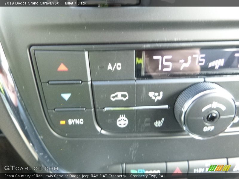 Billet / Black 2019 Dodge Grand Caravan SXT