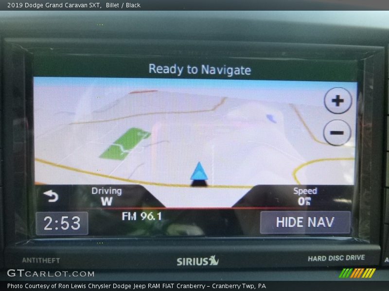 Billet / Black 2019 Dodge Grand Caravan SXT