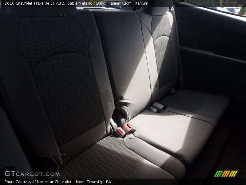 Sable Metallic / Dark Titanium/Light Titanium 2016 Chevrolet Traverse LT AWD