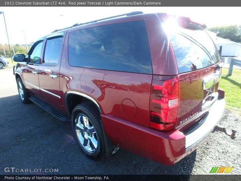 Red Jewel Tintcoat / Light Cashmere/Dark Cashmere 2011 Chevrolet Suburban LTZ 4x4