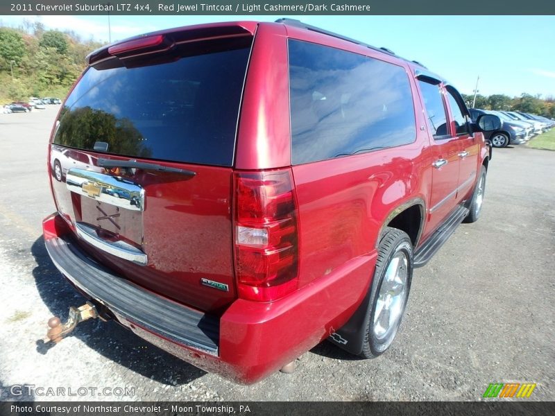 Red Jewel Tintcoat / Light Cashmere/Dark Cashmere 2011 Chevrolet Suburban LTZ 4x4